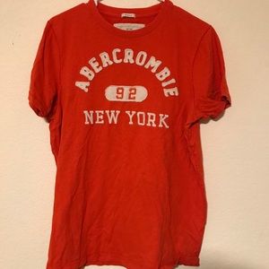 Classic Orange Abercrombie Shirt